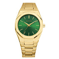 Men’s and women’s watches simple classic blue and green couple’s watch 812-12