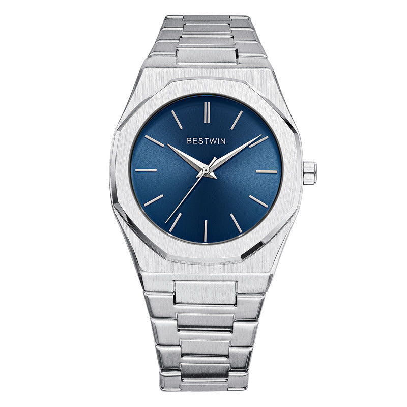 Men’s and women’s watches simple classic blue and green couple’s watch 812-8